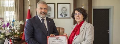 Anadolu Üniversitesi Rektörü Adıgüzel’den ESOGÜ Rektörü Gümüşsoy’a ziyaret