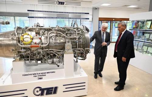 Anadolu Üniversitesi Rektörü'nden Eskişehir'in öncü markası TEİ'ye ziyaret