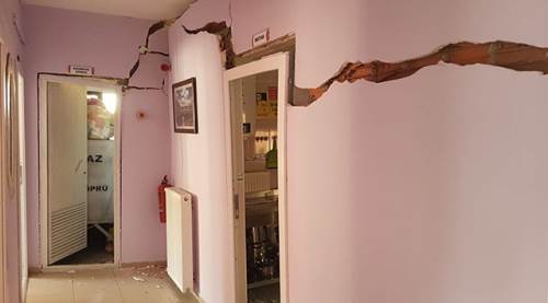 Anaokulunda korkutan görüntü!