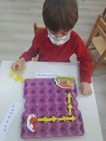 Anasınıfı Öğrencileri Bilgisayarsız Kodlama Yapmayı Öğrendiler
