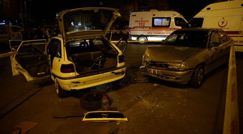 Ankara'da trafik kazası: 4 yaralı
