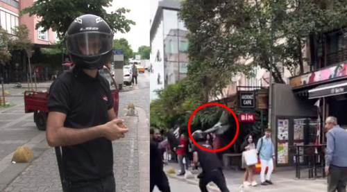 Anne karga esnafın başına bela oldu