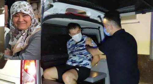 Annesinin boğazını kesti, yakalanınca bunları söyledi!