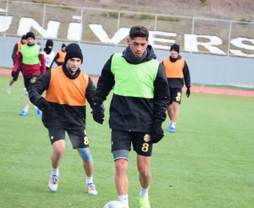 Antrenmanda keyifler yerinde