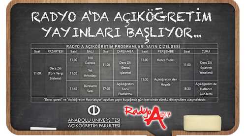 AÖF öğrencilerine bir yenilik daha