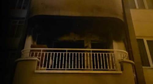 Apartman yangınında feci olay: 1 kişi hayatını kaybetti!