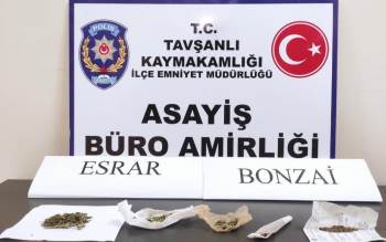Araç İçerisinde Uyuşturucu Kullanan Kişiler Yakalandı
