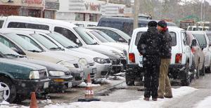 Araç satışlarına kar engeli