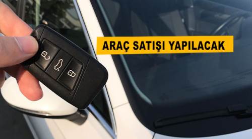 Araç satışı yapılacak