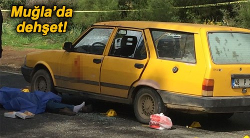 Aracın önünü kesip katliam yaptı!