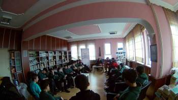 Arama Kurtarma Ekipleri Lise Öğrencilerine Depremi Anlattı
