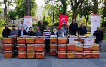 Arılı Kovanlar Sahiplerini Buldu
