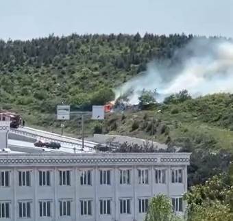 Arnavutköy’de orman yangını kontrol altına alındı