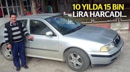 Artık arabasına binmek istiyor...