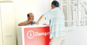 Artık Danışın masası var