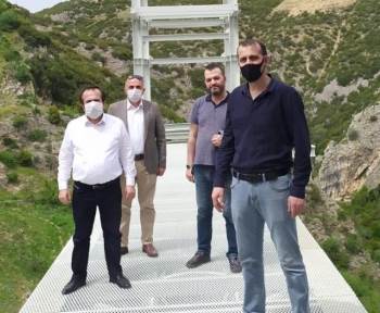 Asansör Projesini Maskesiz İncelediler
