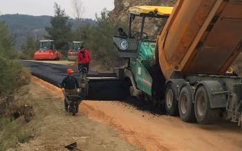 Asfalt Çalışmaları Hız Kazandı
