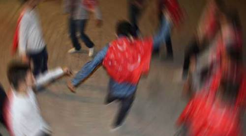 Asker eğlencesini kana buladılar