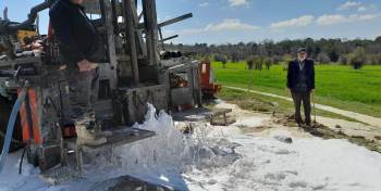 Aslanapa Abaş Köyü İmece Usulü İçme Suyuna Kavuştu
