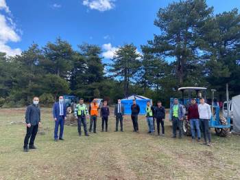 Aslanapa’Da ’’Gençlik Kampı Alanı’’ Yapım Çalışmaları
