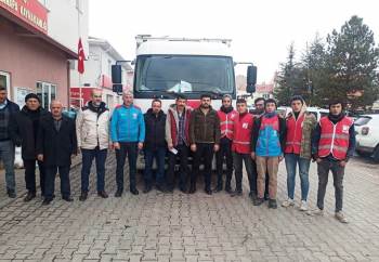 Aslanapa’Dan Deprem Bölgesine 15 Ton Un Gönderildi
