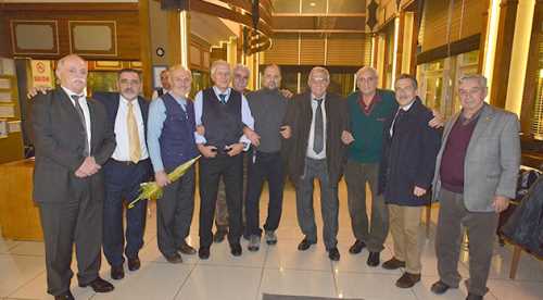 Ataç efsane futbolcularla