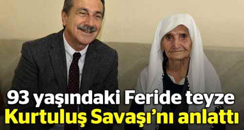 Ataç'tan Feride teyzeye ziyaret
