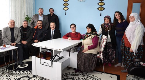 Ataç'tan geçmiş olsun ziyareti