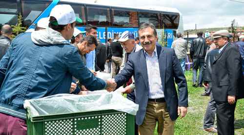 Ataç yağmur ve şükür dualarına katıldı