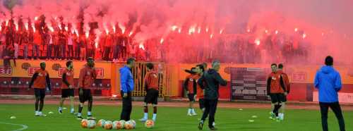 ATATÜRK'TE SON ANTRENMAN