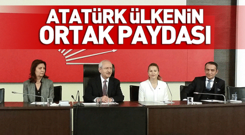 Atatürk ülkenin ortak paydası
