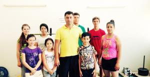 Atletler ağırlık çalıştı