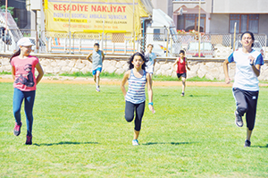 Atletler tempoyu arttırdı