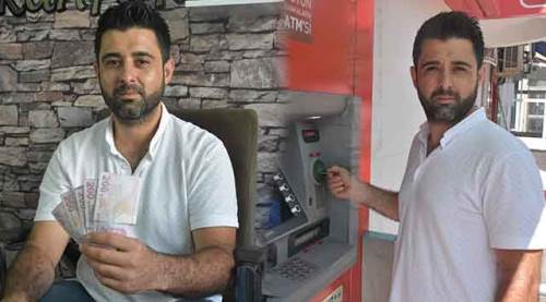 ATM'de unutulan paranın sahibini arıyor
