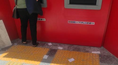 ATM kirliliği tepki çekiyor