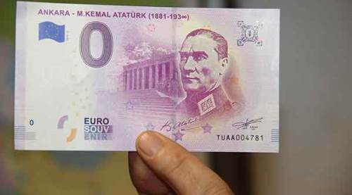 Avrupa Merkez Bankası Atatürk portreli 'Euro’ bastı