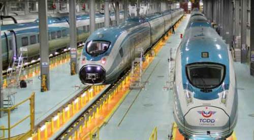 Avrupa'nın en büyük YHT Bakım Merkezi kapılarını açtı