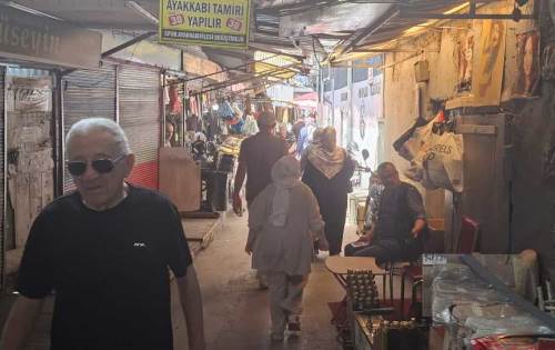 Ayakkabıcılar Çarşısı’nda tamir yoğunluğu