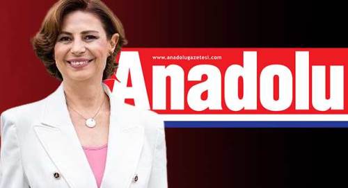 Ayşe Ünlüce’den Anadolu Gazetesi’ne 22. yıl kutlaması
