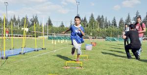 Yaz spor okulları Sazova'da yarıştı