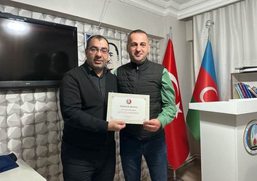 Azerbaycanlı gençler dernek etkinliğinde bir araya geldi