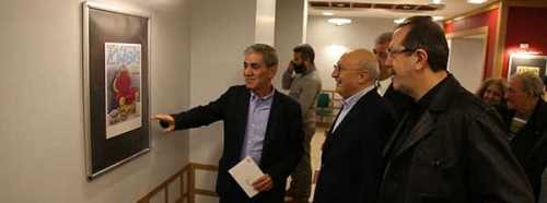 AZİZ YAVUZDOĞAN’IN KARİKATÜR SERGİSİ