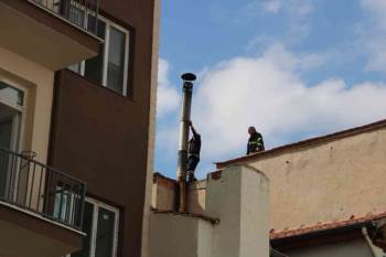 Bacası Tıkalı Fırında Panik
