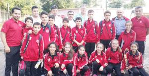 Badmintonda büyük başarı