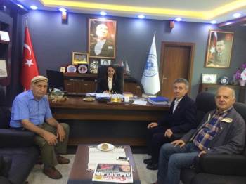 Bağımsız Türkiye Partisi’Nden Başkan Tekin’E Ziyaret
