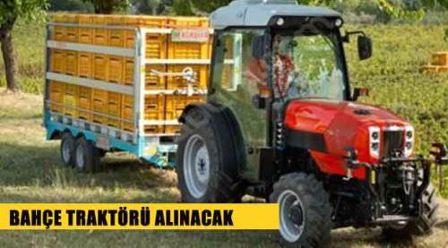 Bahçe traktörü alınacak
