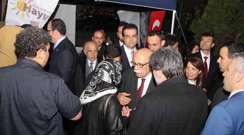 Bakan Avcı ‘Hayır’ çadırında