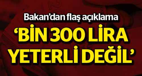 Bakan'dan flaş asgari ücret açıklaması