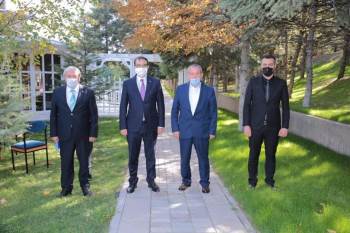 Bakan Dönmez’E Yatırımlara Desteği İçin Teşekkür Ziyareti
