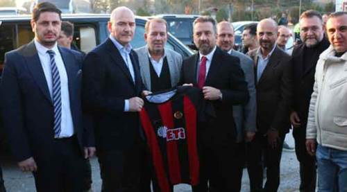 Bakan Soylu'dan Eskişehirspor çıkarması